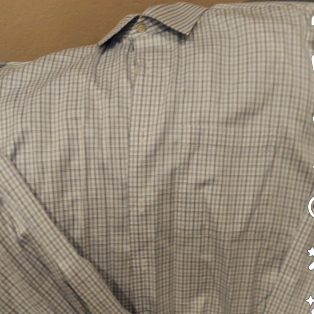 Men's Ike Behar New York button-down shirt.  Size 16 1/2  XL
